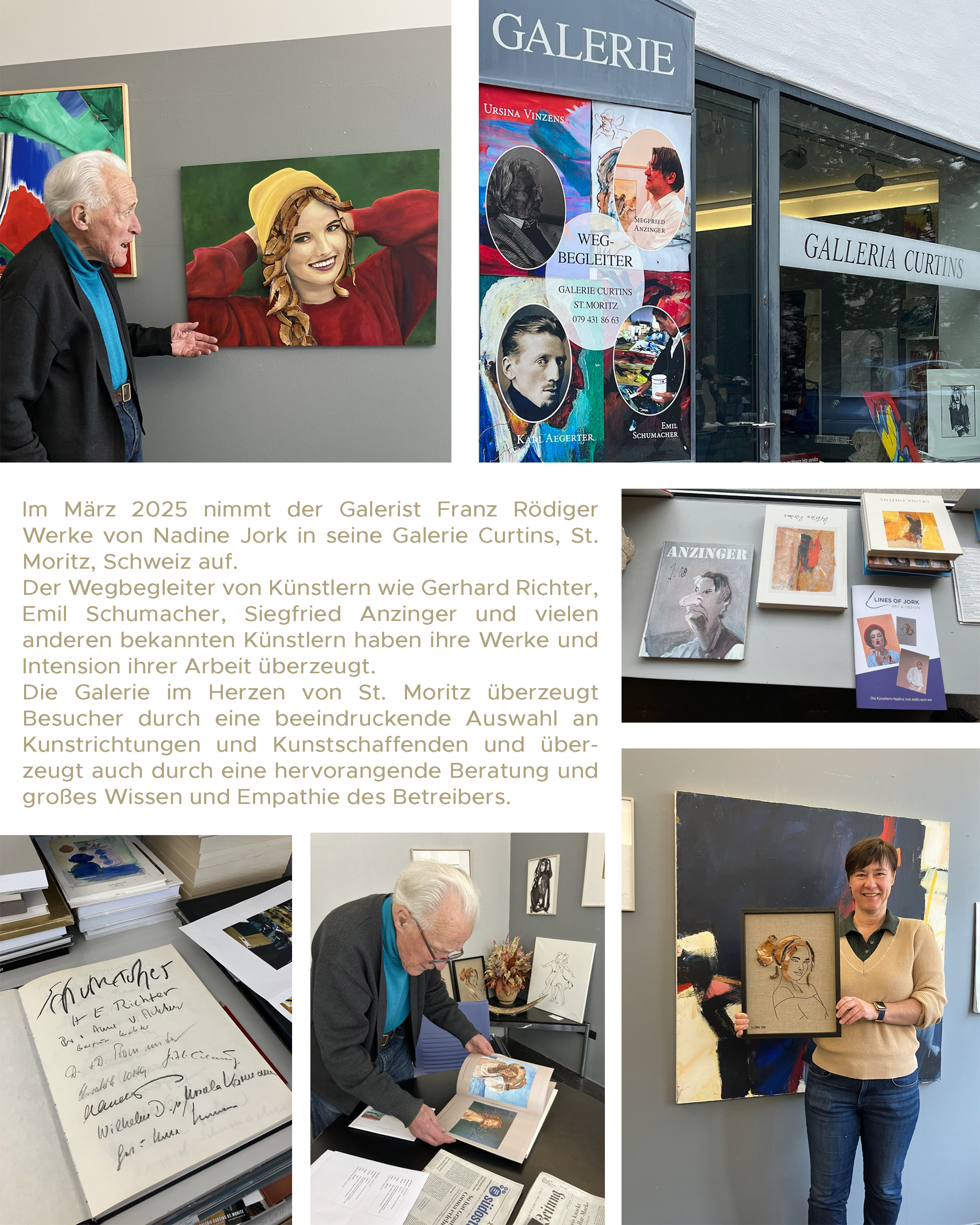 Impressionen galeriecurtins stmoritz 03.2025